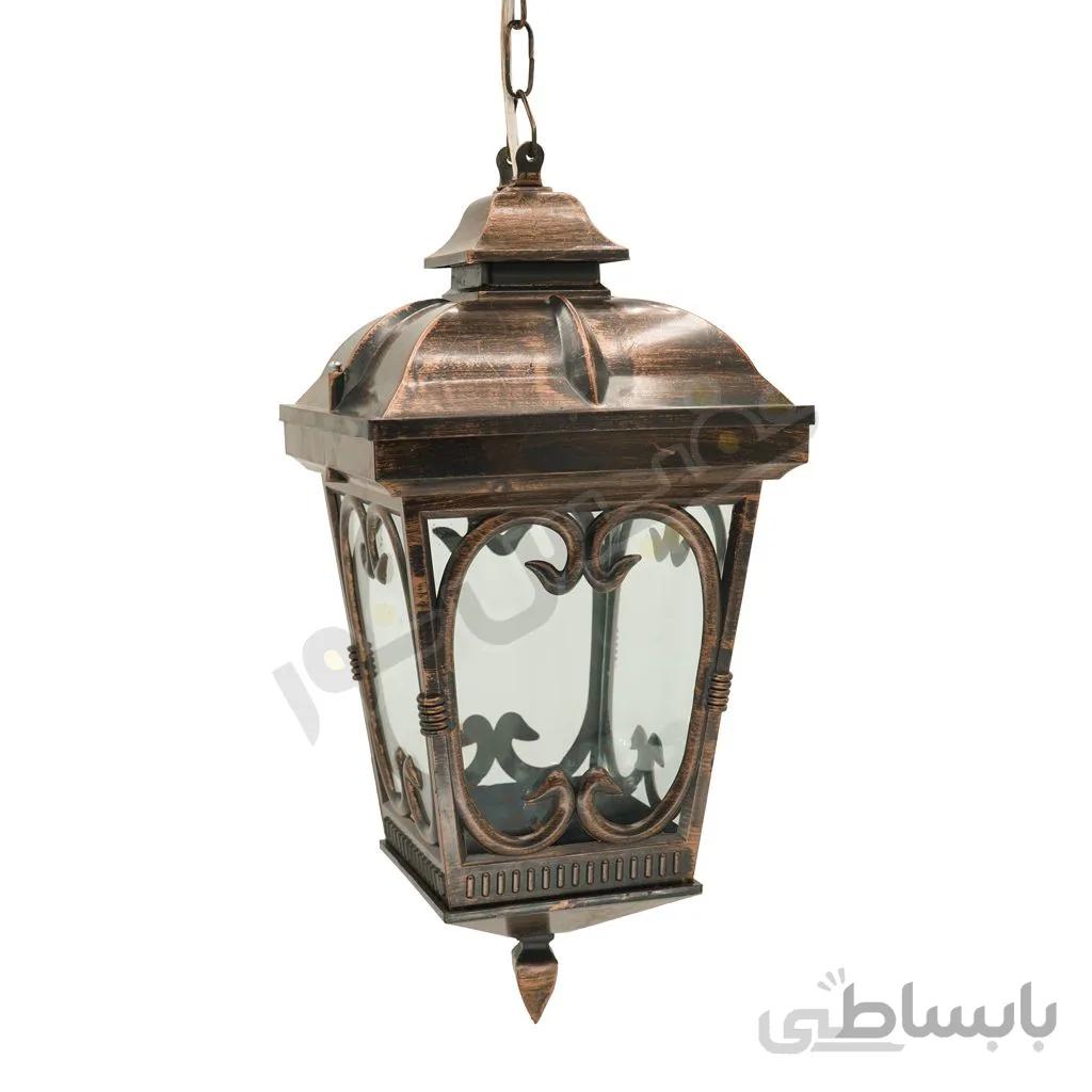 چراغ حیاطی و پارکی آویز پلاستیکی مدل OL08-A