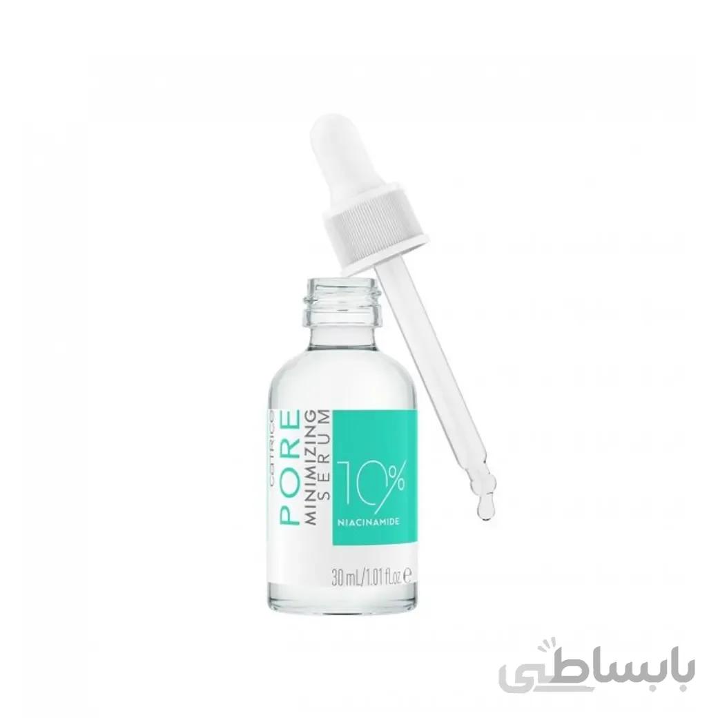 سرم ضد جوش کاتریس کوچک کننده منافذ باز پوست ا Catrice Serum Pore Minimizing Anti-Acne