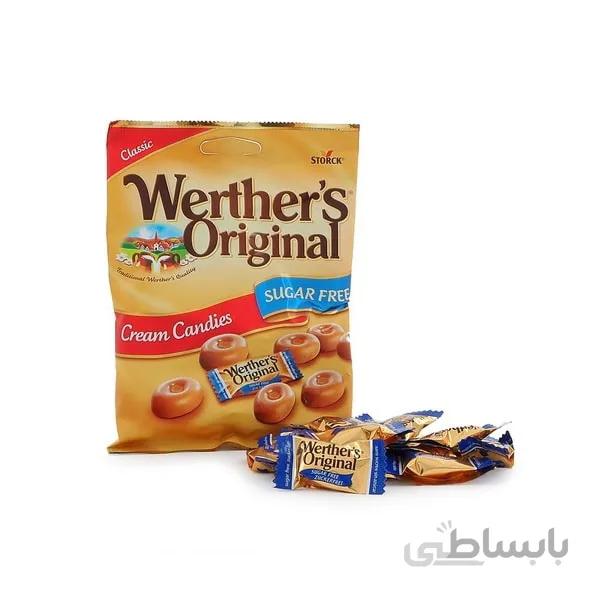 آبنبات Werther’s فاقد شکر 70 گرمی