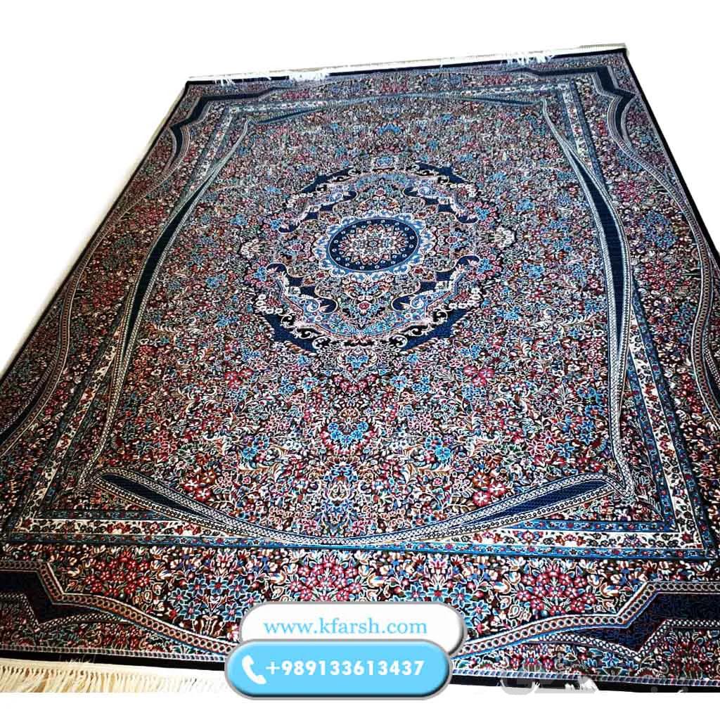 فرش کرمان طرح قاصدک