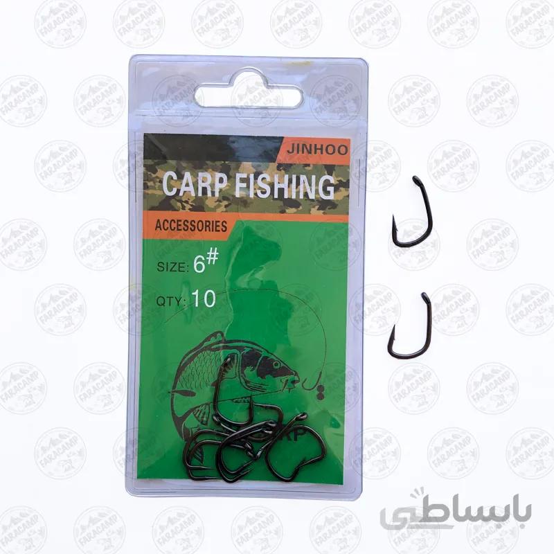 قلاب کپوری سایز 6 بسته 10 عددی مدل bcarp gs18
