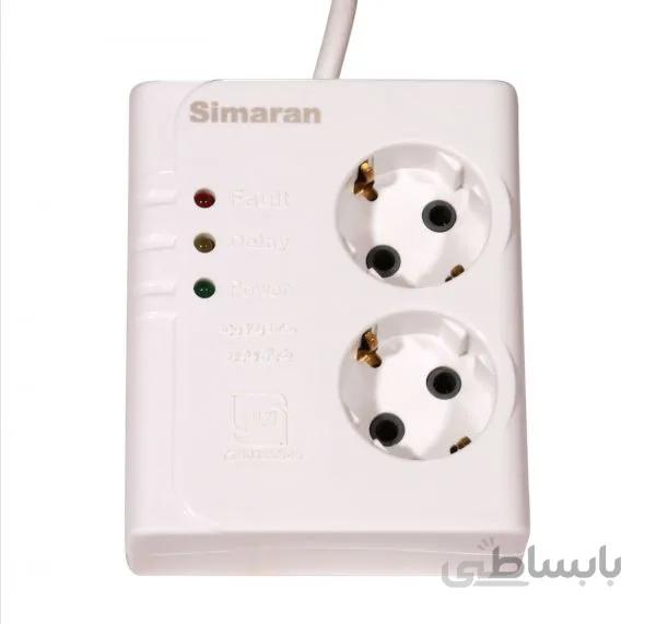 محافظ ولتاژ2راهی ارت داریخچال وفریزر(باکابل 180)-10آمپر