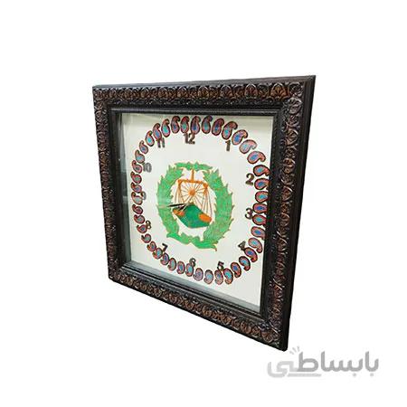 ساعت دیواری دفتر وکالت از جنس پته کد۰۲