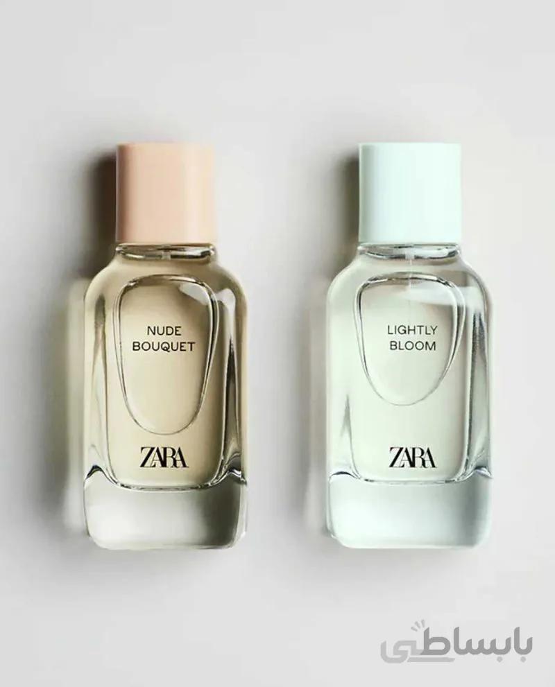 عطر زنانه پک نودبوکه و لایتی بلوم NUDE BOUQUET + LIGHTLY BLOOM  ( 100میلی لیتر + 100 میلی لیتر )