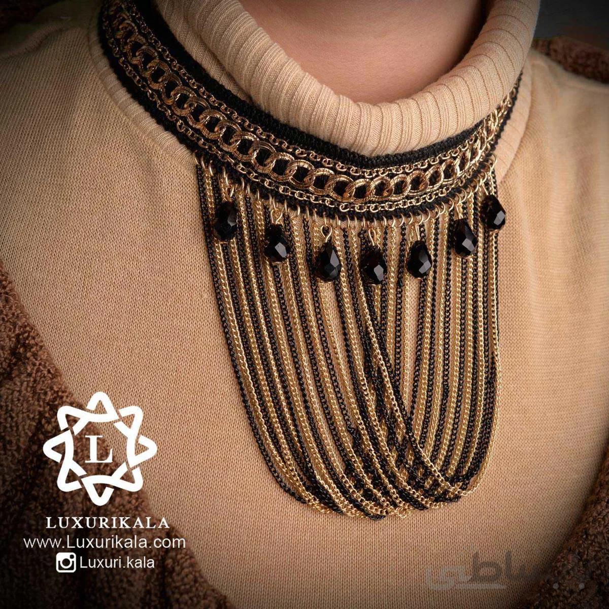 یقه تزئینی (پارچه ای) کد 925253