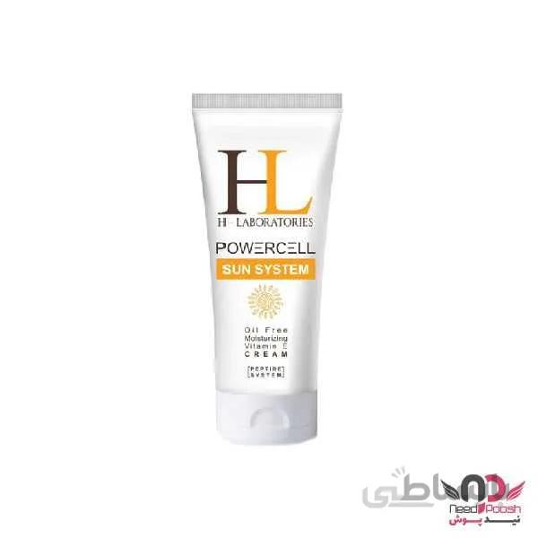 ضدآفتاب بدون رنگ فاقد چربی اچ ال HL ا HL Sunscreen Cream