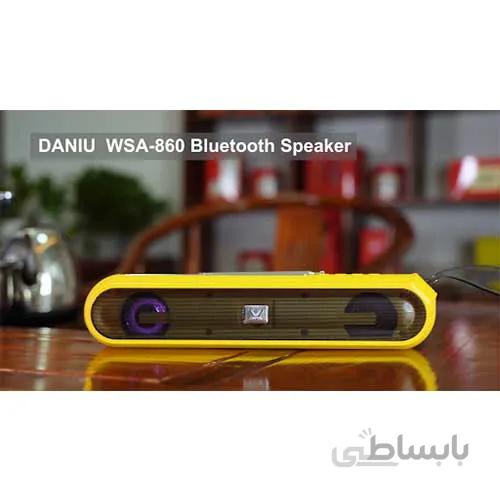 اسپیکر بلوتوث قابل حمل Daniu مدل WSA-860