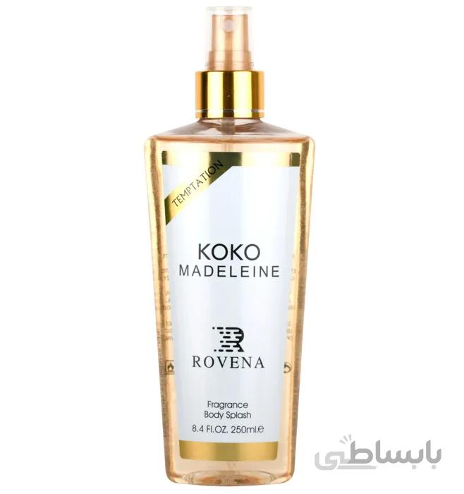 بادی اسپلش زنانه روونا با رایحه عطر شنل کوکو مادمازل ا Rovena-Koko Madeleine Fragrance Body Splash