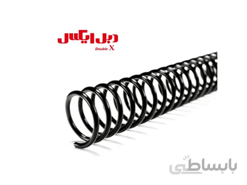 فنر صحافی مارپیچ فلزی سایز 40 بسته 30 عددی