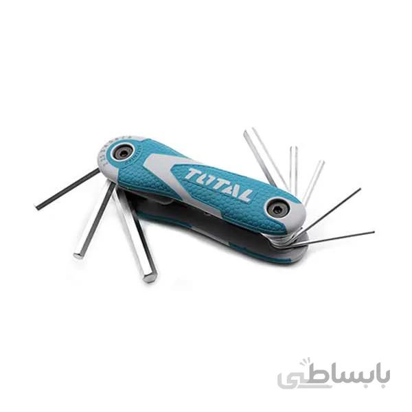 آلن چاقویی ۸ عددی صنعتی توتال مدل THT1061826