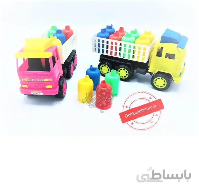 ماشین کامیون 6چرخ کپسول دار