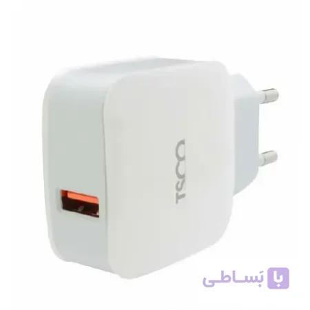 شارژر دیواری تسکو مدل TTC 56 به همراه کابل microUSB