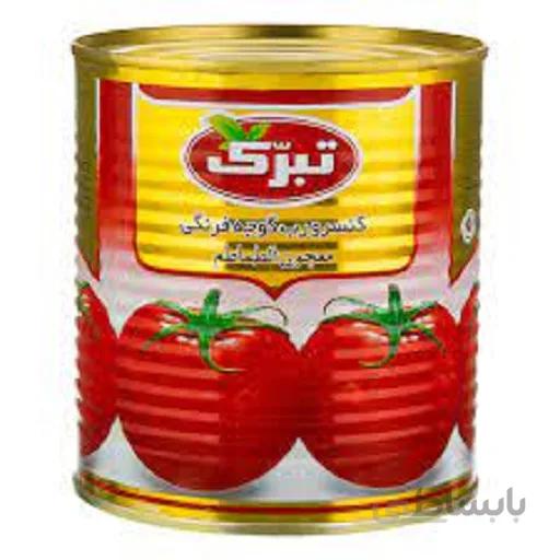 رب گوجه فرنگی 800 گرمی تبرک باکس 12 عددی