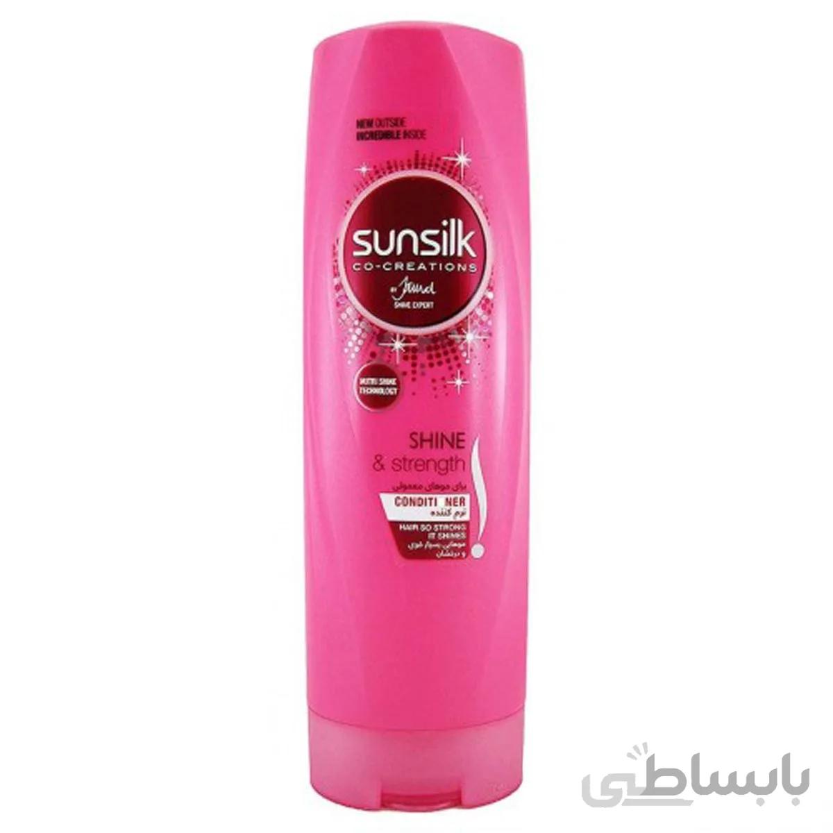 نرم کننده موی سر سان سیلک مناسب موهای معمولی 350 میل ا Sunsilk Conditioner For Normal Hair 350 ml