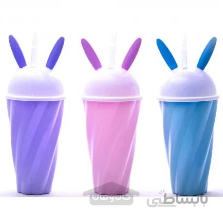 بطری نی دار طرح خرگوش