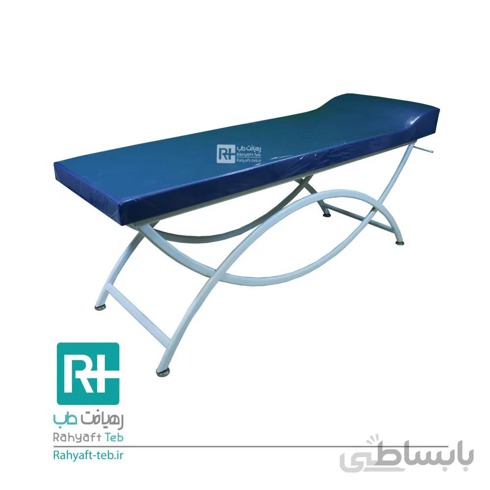 تخت معاینه پایه هلالی پشتی ثابت rm-ch