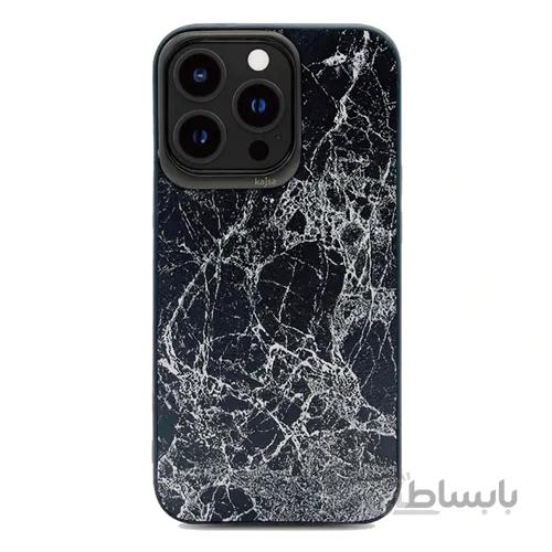 قاب چرمی Kajsa مدل ماربل Marbel مناسب برای Apple iPhone 13 Pro