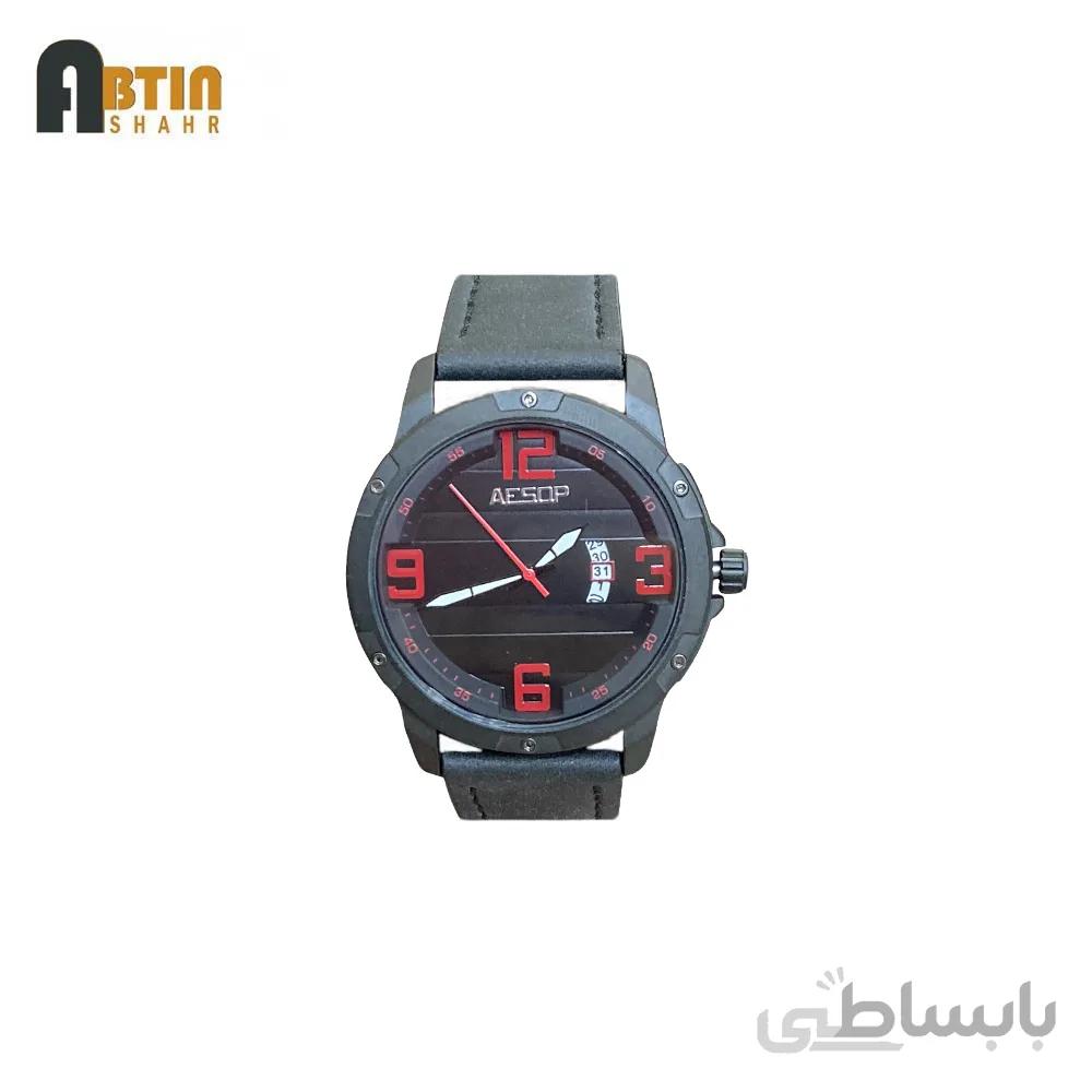 ساعت مچی عقربه ای مردانه Aesop کد ۱۰۱۲G
