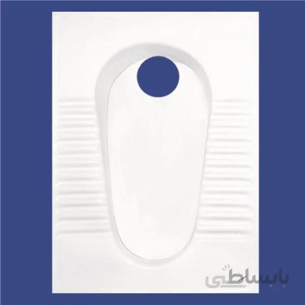 توالت ایرانی آرمیتاژ مدل نسترن تخت