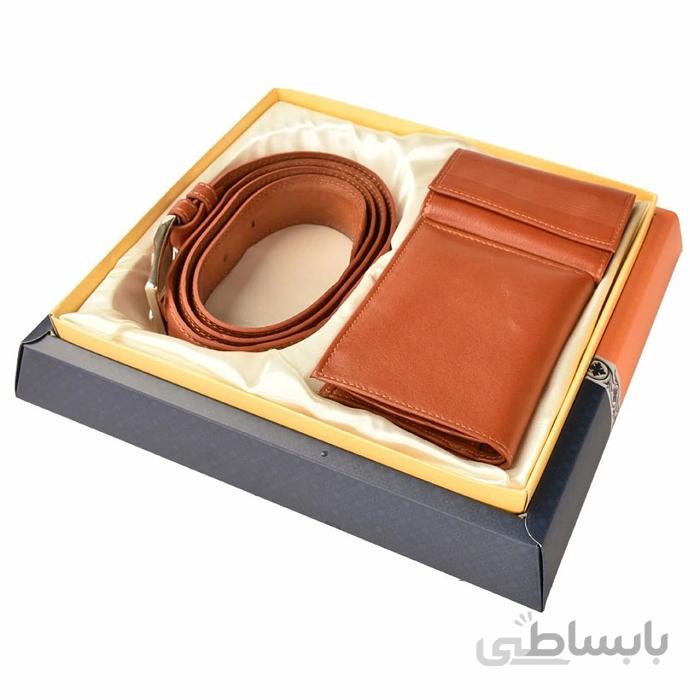 ست هدیه چرم مردانه کد M8