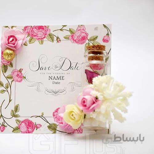 گیفت کارت عروسی رز