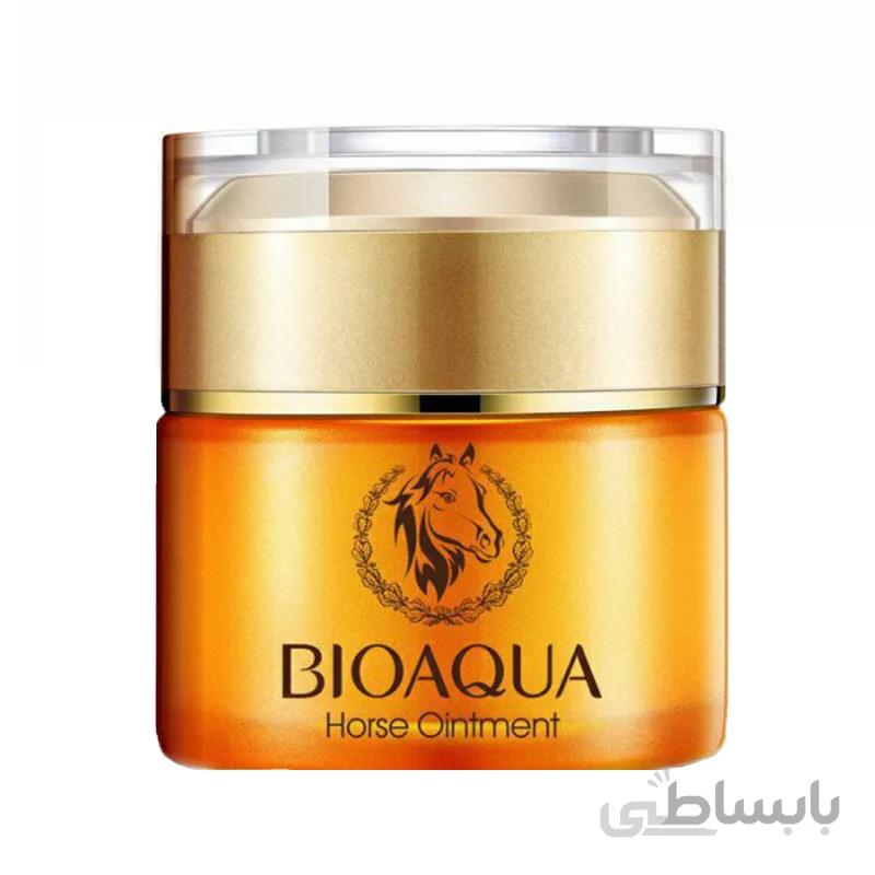 ماسک صورت بایو آکوا مدل Horse Ointment حجم 70 میلی لیتر