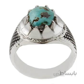 انگشتر نقره مردانه کد am_1594