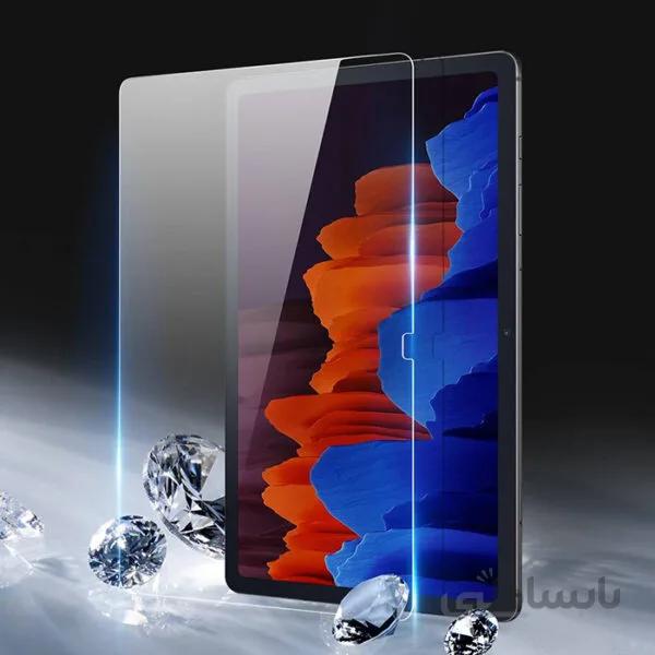 گلس تمام صفحه شیشه ای مناسب برای تبلت Tab S7 Plus