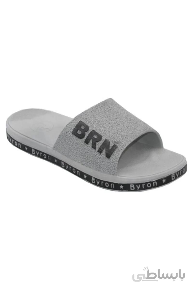 Brn Home دمپایی زیره خاکستری یونیسکس بدون لغزش
