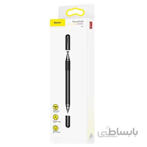 قلم لمسی و خودکار بیسوس Baseus Household Golden Cudgel Pen ACPCL-01 مناسب تمام گوشی های لمسی