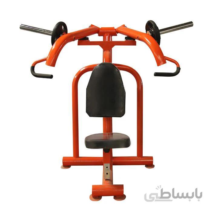 برترین دستگاه بدنسازی المپیک فیتنس سرشانه مکانیک همر SHOULDER PRESS 5007