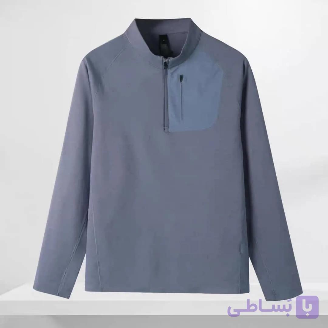 تیشرت نیم زیپ اسنوهاک کد 7456