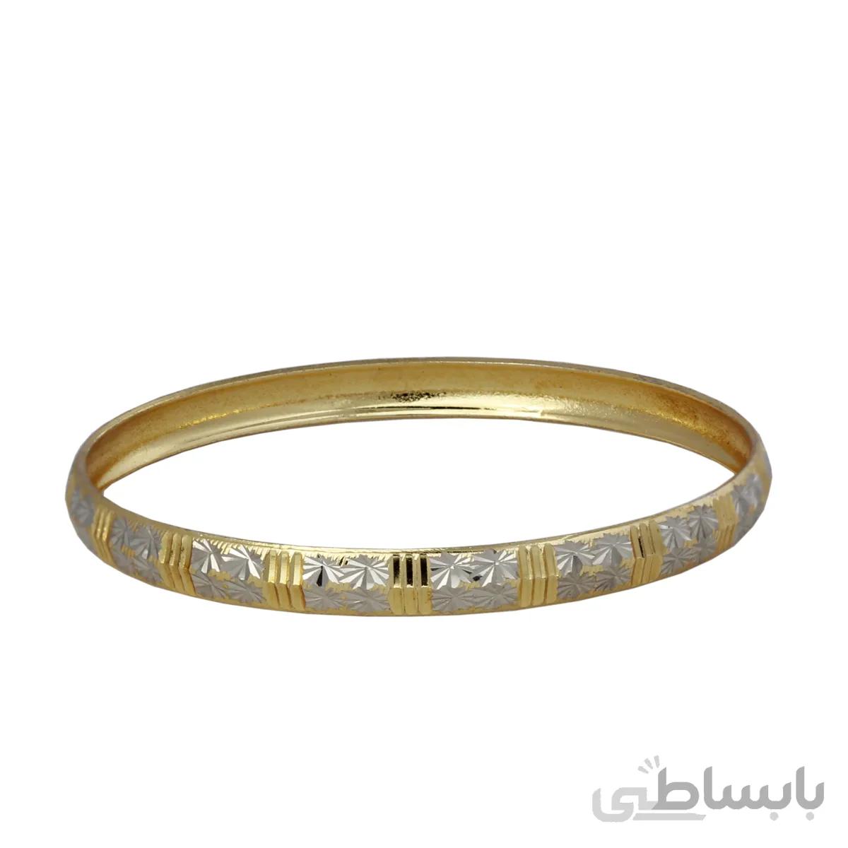النگو طرح طلا مدل d211 سایز 2