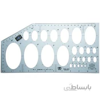 شابلون بيضي کيدوز ا Kidoz Oval Stencil