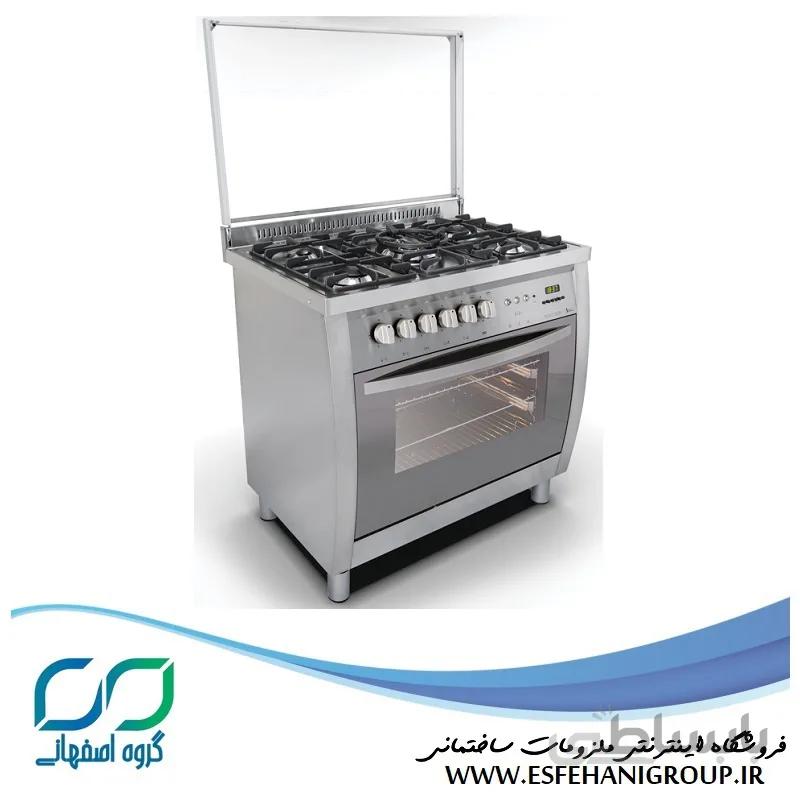 اجاق گاز مبله فر دار اخوان ا Akhavan Free Standing Range M9-EDT
