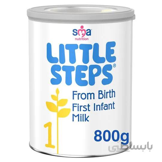 شیر خشک اس ام ای لیتل استپس فرمول جدید SMA LITTLE STEPS شماره 1 – ۸۰۰ گرمی