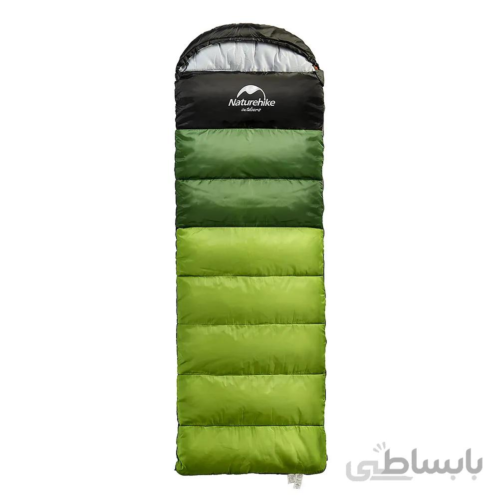 کیسه خواب الیاف نیچرهایک مدل Envelope Style With Hood U250