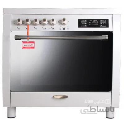 اجاق گاز تاکنوگاز سری کلاسیک جدید مدل SFL WW پنج شعله لعاب