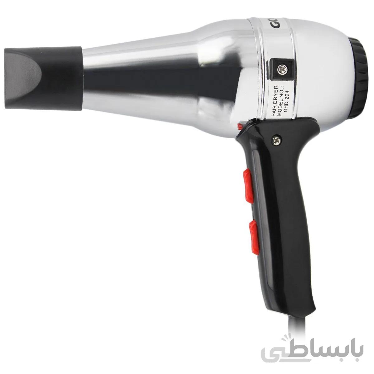 سشوار گوسونیک مدل GHD 224 ا Gosonic GHD 224 Hair Dryer