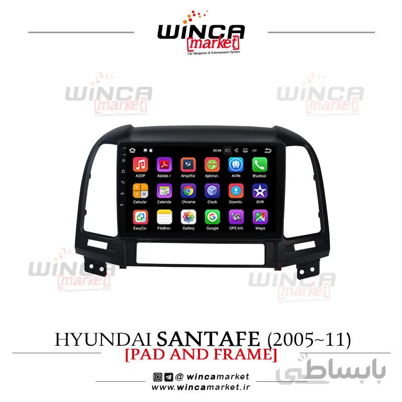 مانیتور هیوندای سانتافه قدیم (۲۰۰۶ تا ۲۰۱۰) فابریک اندروید سری M150-M100