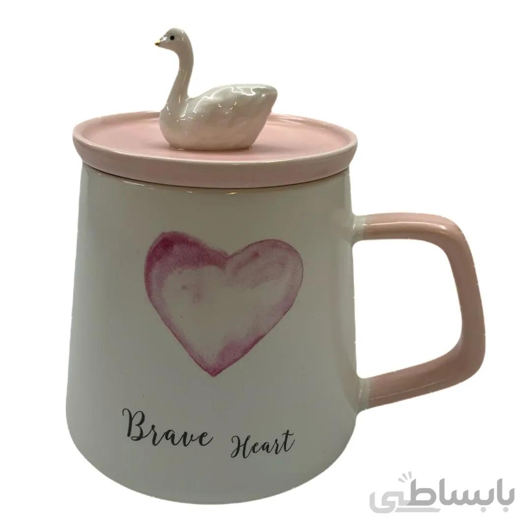 ماگ طرح قو مدل BRAVE HEART کد ۲۷۳