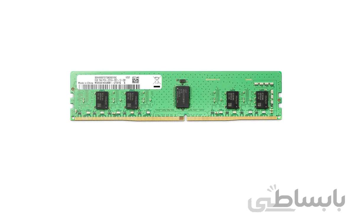 رم سرور HP 8GB PC4-2666 UDIMM ECC ا HP 8GB PC4-2666 UDIMM ECC Server RAM