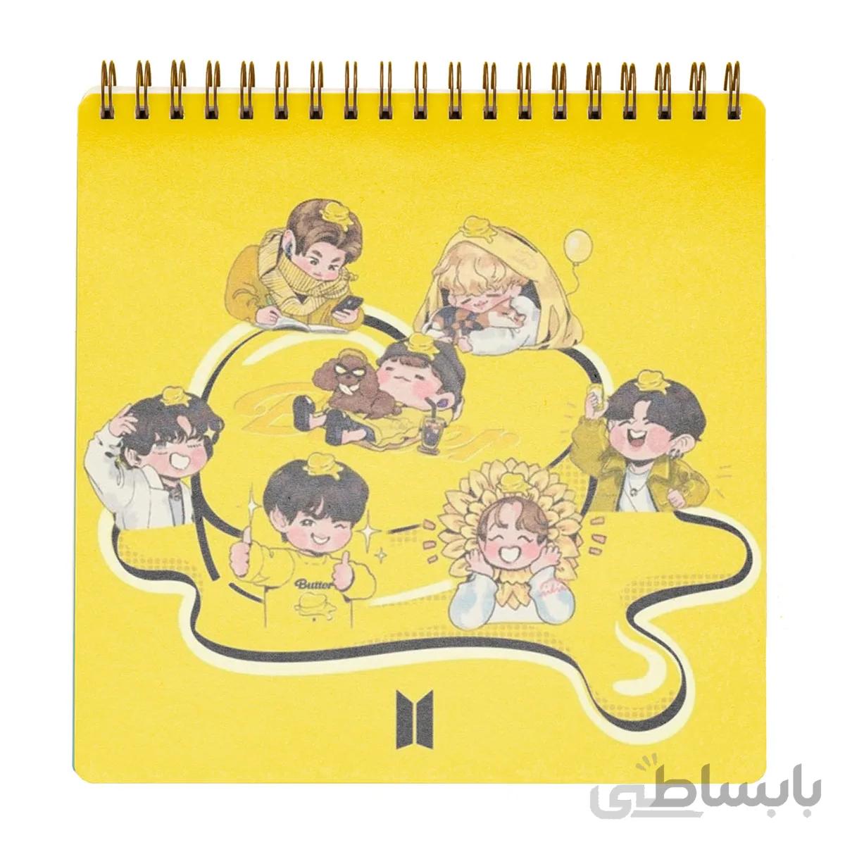 دفترچه يادداشت bts butter کد 4004