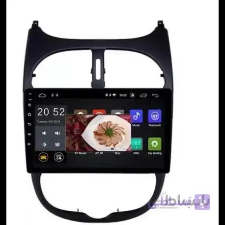 بادوربینPEUGEOT-206 Car Android monitor