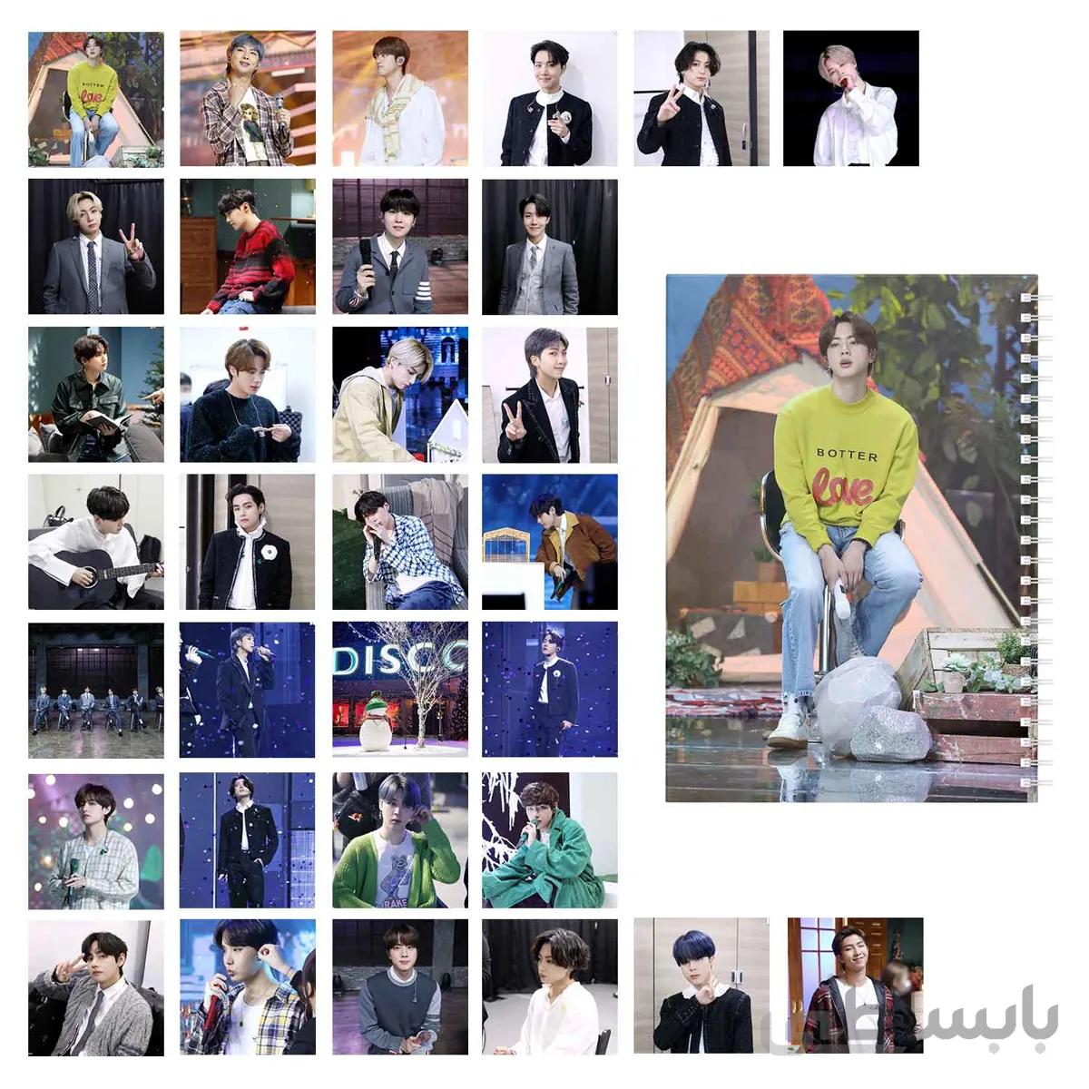 مجموعه 32 عددی فتوکارت BTS Life به همراه دفتر یادداشت کد 10111225