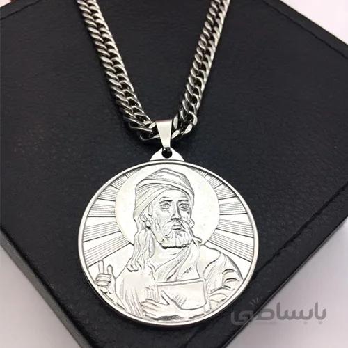 گردنبند شمایل استیل