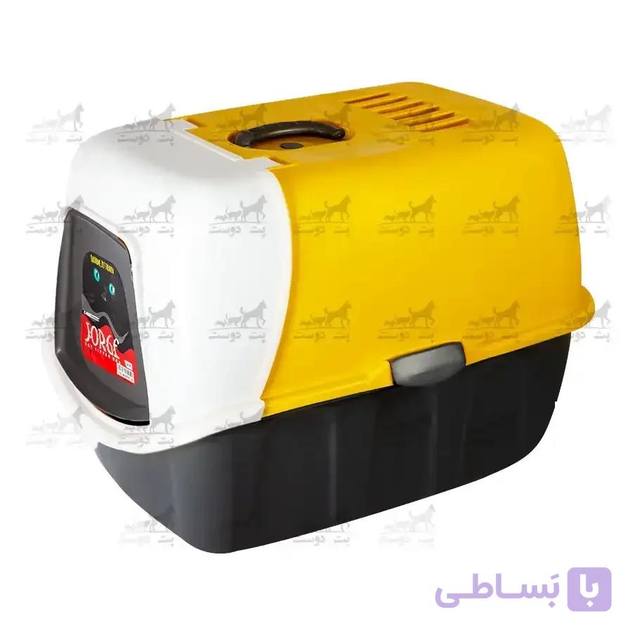 ظرف خاک گربه مسقف به همراه بیلچه برند جورج
