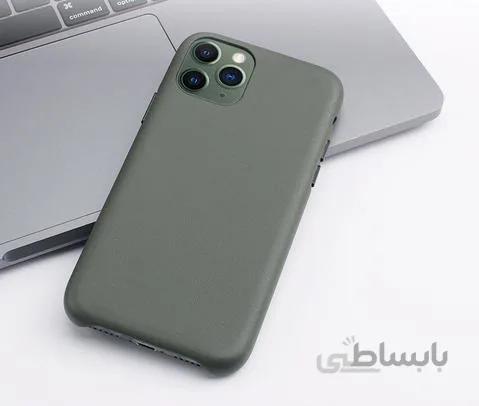 قاب سبز طرح چرم آیفون 11 Pro از JCPal مدل iGuard