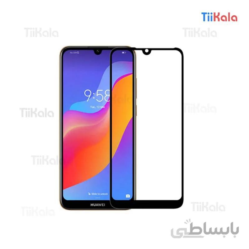 محافظ تمام صفحه شیشه ای مدل 9D مناسب برای هواوی Y7 Prime 2019