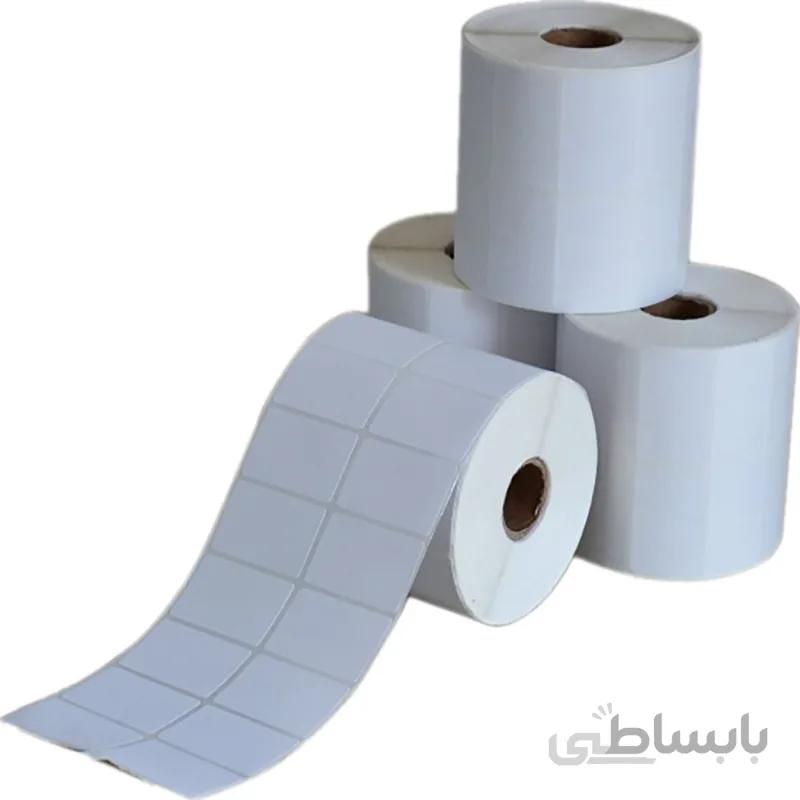 لیبل کاغذی 20*10 سه ردیفه